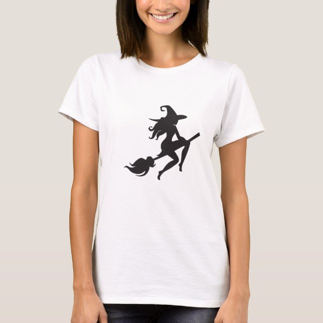 T-shirt Broom de sorcière (Devant)