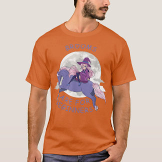 T-shirt Brooms Are For Beginners Anime Witch 341 