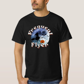 T-shirt Broomstick pour sorcière Halloween Circulaire fréq