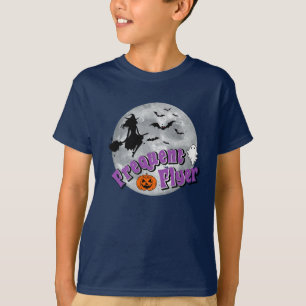 T-shirt Broomstick pour sorcière Halloween Circulaire fréq