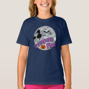 T-shirt Broomstick pour sorcière Halloween Circulaire fréq