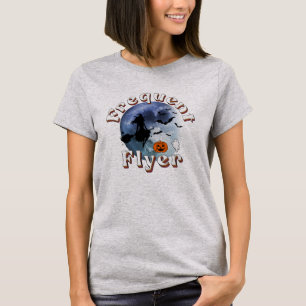 T-shirt Broomstick pour sorcière Halloween Circulaire fréq