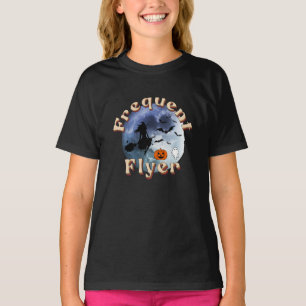 T-shirt Broomstick pour sorcière Halloween Circulaire fréq