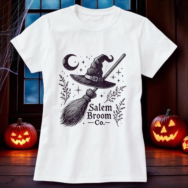 T-shirt Broomstick sorcière Halloween Salem (Créateur téléchargé)