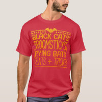 Broomsticks de chats noirs Bateaux volants Treat +