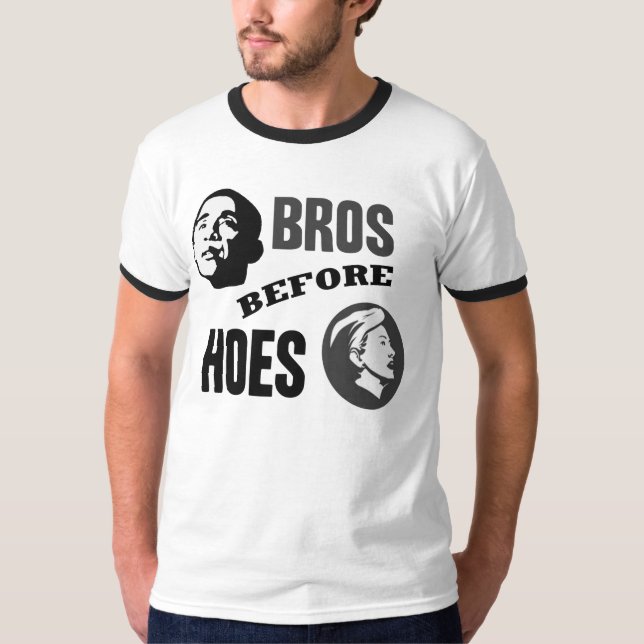 T-shirt Bros avant des chemises de Hos Obama (Devant)