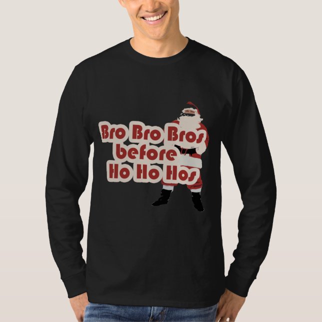 T-shirt Bros avant Ho Ho Hotels pour Santa Clause (Devant)