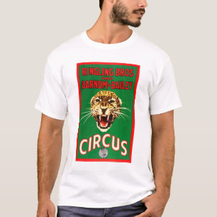 T-shirt BROS & BARNUM BAILEY Publicité sur le CIRCUS amé