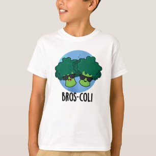 T-shirt Bros-coli Fantaisie Veggie Brocoli Pun