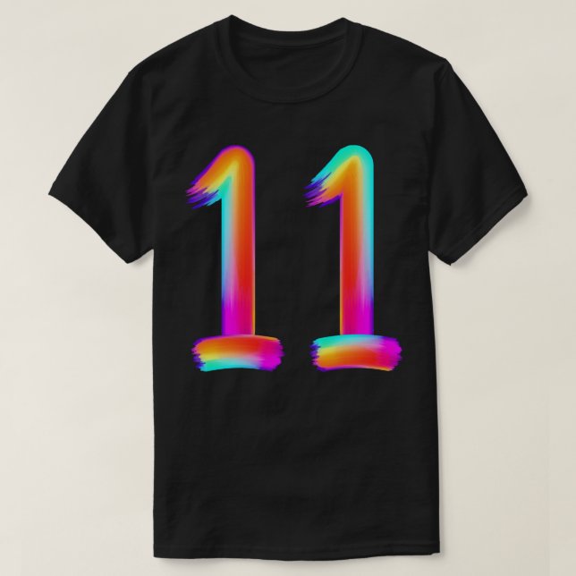 T-shirt brossé 1 (Design devant)