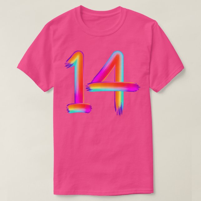 T-shirt brossé 12 (Design devant)