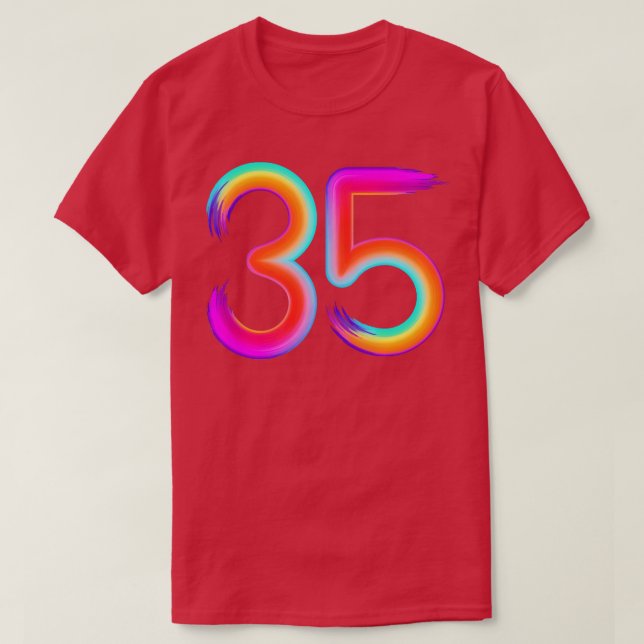 T-shirt Brossé 33 (Design devant)