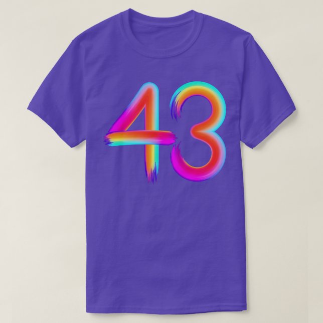 T-shirt brossé 40 (Design devant)