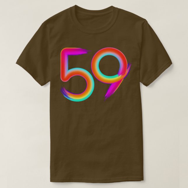 T-shirt brossé 56 (Design devant)