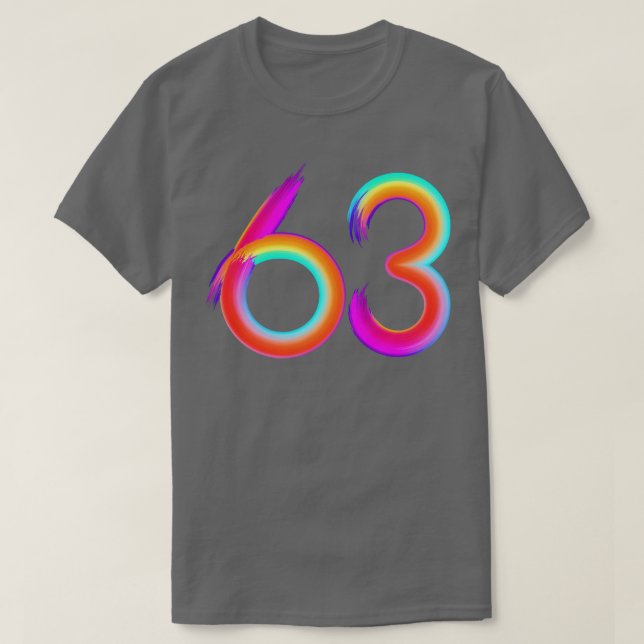 T-shirt brossé 60 (Design devant)