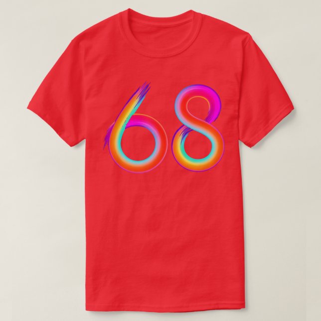 T-shirt brossé 65 (Design devant)