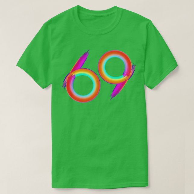 T-shirt brossé 66 (Design devant)