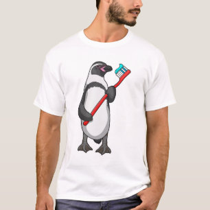 T-shirt Brosse à dent de pingouin