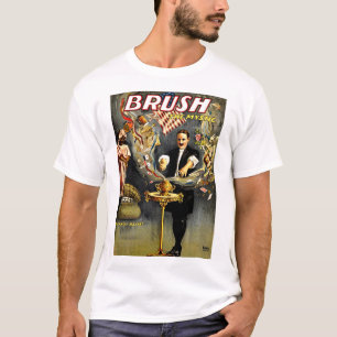 T-shirt Brosse l'affiche du magicien mystique