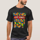 T-shirt Brother Birthday Boy Building Bricks Family Party<br><div class="desc">Brother Birthday Boy Building Bricks Family Party Decor</div>