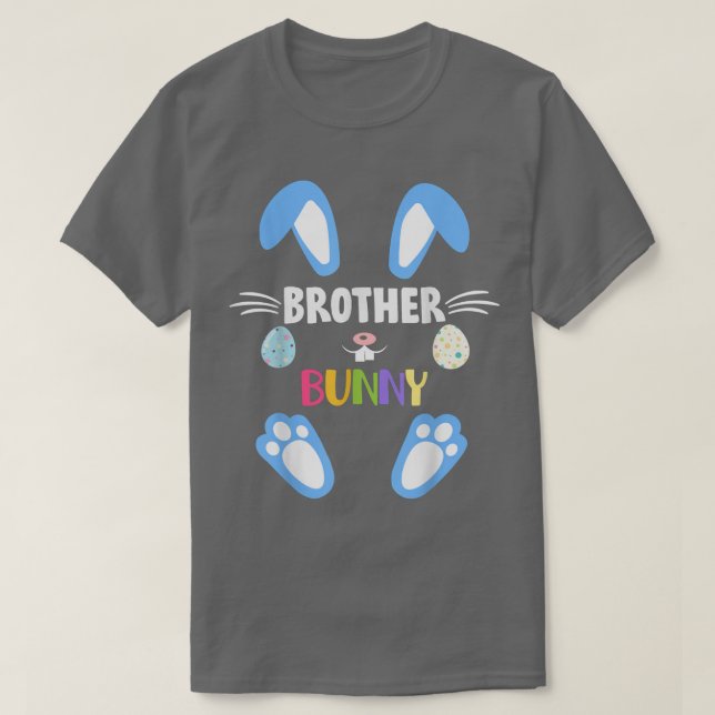 T-shirt Brother Bunny mignonne Design Costume Hommes Garço (Design devant)