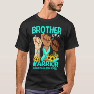 T-shirt Brother D'Un Guerrier Scleroderma Sensibilisation
