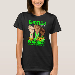 T-shirt Brother D'Un Guerrier Sensibilisation À La Maladie