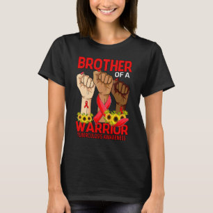 T-shirt Brother D'Un Guerrier Sensibilisation À La Tubercu