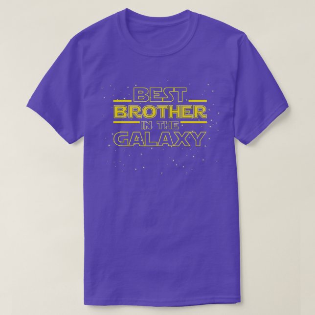T-shirt Brother  Gift, Best Brother in the Galaxy  (Design devant)