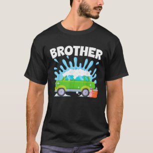 T-shirt Brother Lavage de voiture thème Anniversaire de en