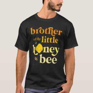 T-shirt Brother Little Honey Bee Birthday Gender Reveal Ba