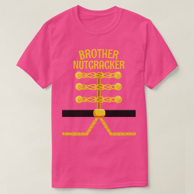 T-shirt BROTHER Nutcracker Correspondance famille PJ Noël (Design devant)