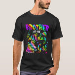 T-shirt Brother Of Roller Girl Skating Birthday Girl Match<br><div class="desc">Frère De Roller Girl Patinage Anniversaire Fille Matching Famille</div>