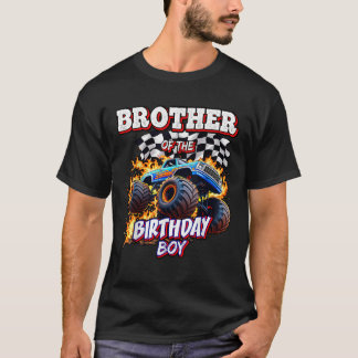 T-shirt Brother of the Birthday Boy Monster Truck Birthday