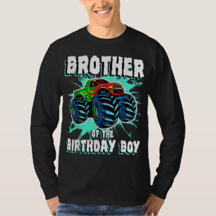 T-shirt Brother of the Birthday Boy Monster Truck Birthday
