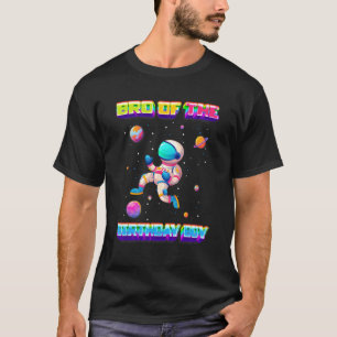 T-shirt Brother Of The Birthday Boy Vidéo Jeu Bro Annivers