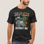 T-shirt Brother of the Birthday Boy Zoo Anniversaire Safar<br><div class="desc">Brother of the Birthday Boy Zoo Anniversaire Safari Celebration</div>