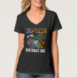 T-shirt Brother of the Birthday Boy Zoo Anniversaire Safar<br><div class="desc">Brother of the Birthday Boy Zoo Anniversaire Safari Celebration</div>