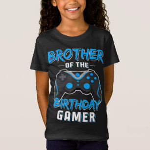 T-Shirt Brother Of The Birthday Gamer Birthday Boy Gaming
