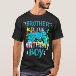 T-shirt Brother Of The BIrthday Gamer Level Unlock Match<br><div class="desc">Brother De La Famille De Correspondance De Niveau Joueur BIrthday Déverrouillée</div>