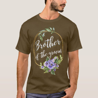T-shirt Brother Of The Groom Wedding Bachelor Party Brothe