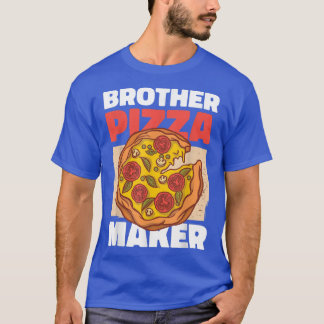 T-shirt Brother Pizza Maker pour frères
