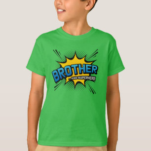 T-shirt Brother & Superhero - Bande dessinée