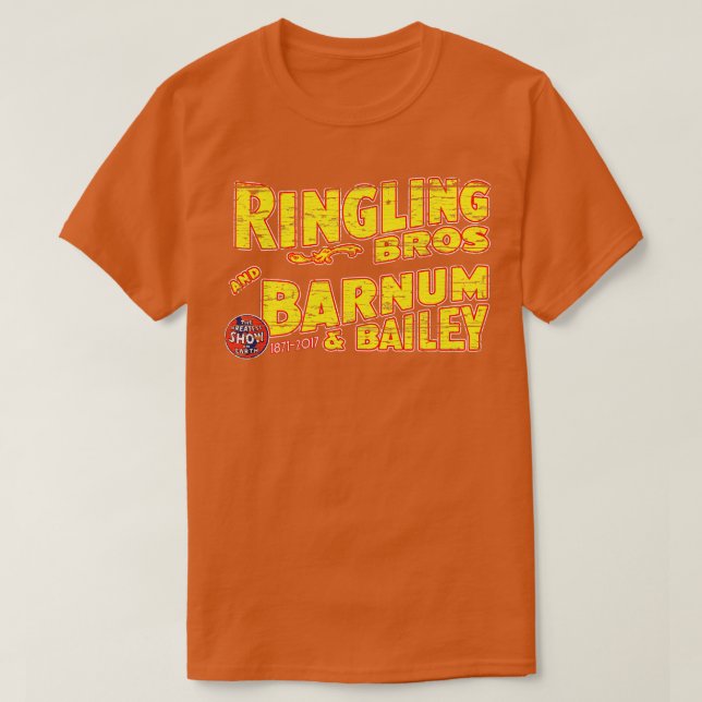 T-shirt Brothers Barnum et Bailey Circus météo (Design devant)