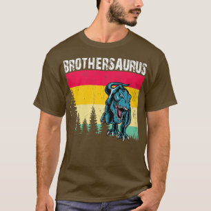 T-shirt BrotherSaurus Big Brother T-Rex Dinosaur Genre Re