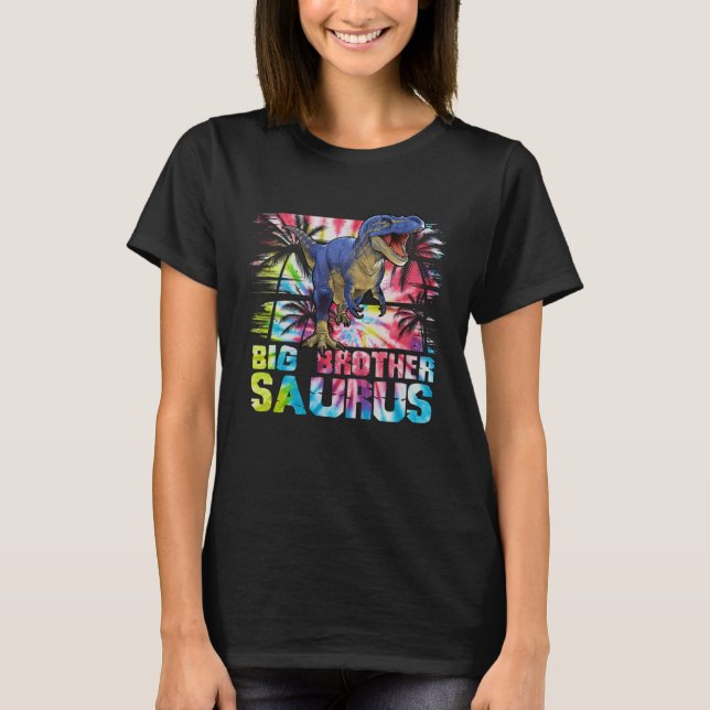 T-shirt Brothersaurus Rex Dinosaur Big Brother Saurus (Devant)