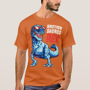 T-shirt Brothersaurus T rex Brother Saurus Dinosaur Garçon