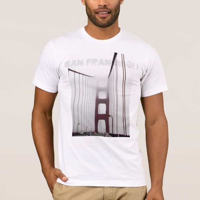 T-shirt Brouillard de San Francisco (avant) (Devant)