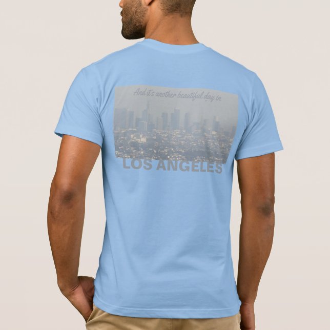 T-shirt Brouillard enfumé (arrière) (Dos)