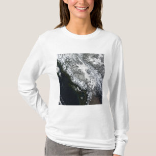 T-shirt Brouillard et neige en Colombie-Britannique